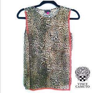 Vince Camuto Leopard Print XS